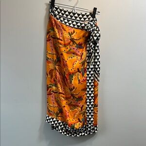 Farm Rio for Anthropologie Wrap Skirt / Sarong